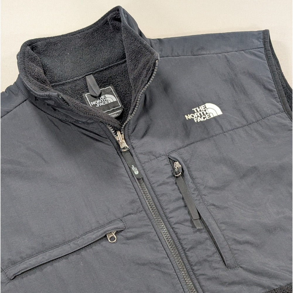 The‎ North Face Denali Vest Men's XL Black Polartec Fleece A195 Vintage 2007
